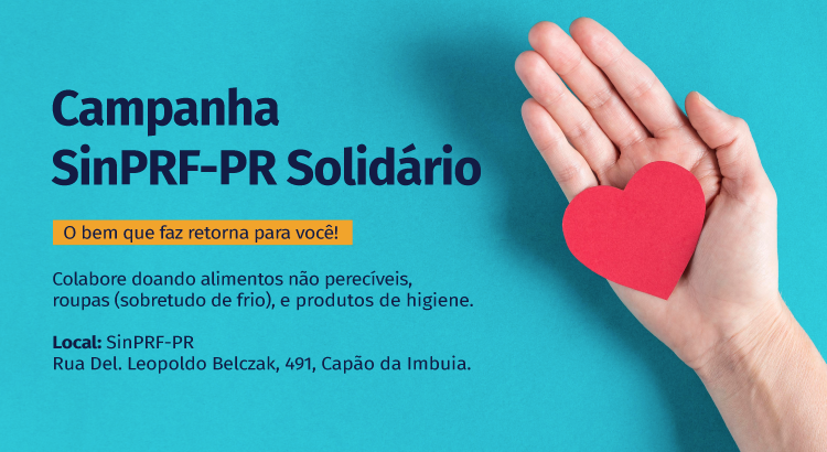 Campanha SinPRF-PR Solidário