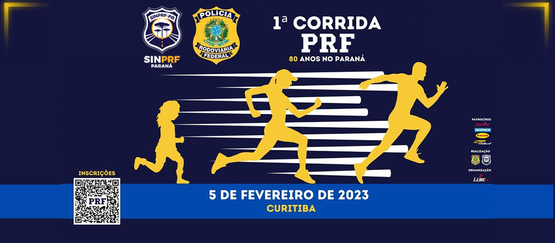 <strong>SinPRF-PR e PRF promovem a primeira Corrida da PRF no Paraná</strong>