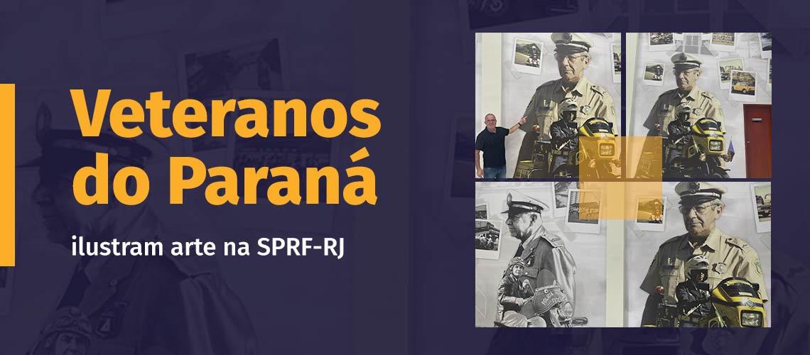 Veteranos do Paraná ilustram arte na SPRF-RJ