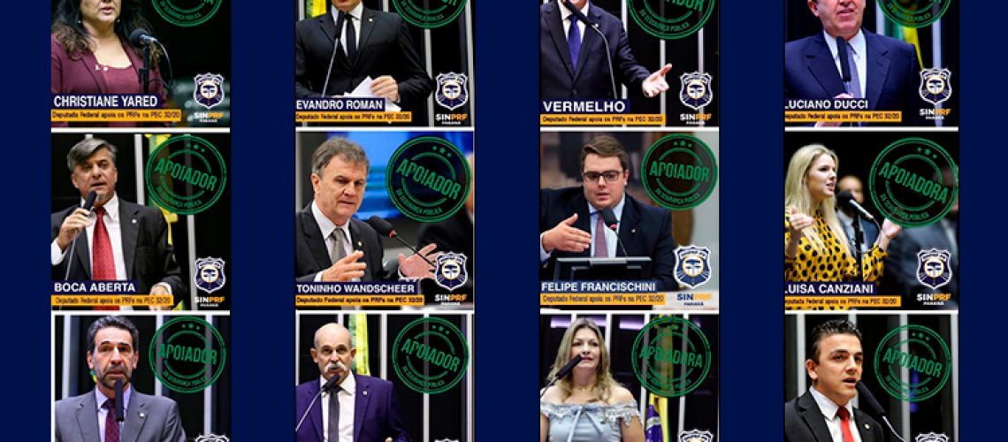 Deputados federais do Paraná em apoio à PEC 32/20